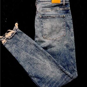 BKE Parker high rise universal fit ankle skinny jeans